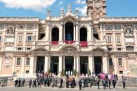 Se celebra la primera misa en honor al Papa Francisco este domingo en la Basílica de Santa María la Mayor de Roma