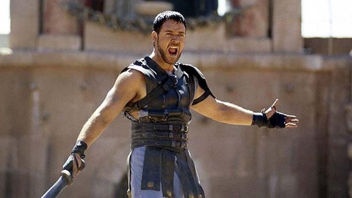 Escena de 'Gladiator'