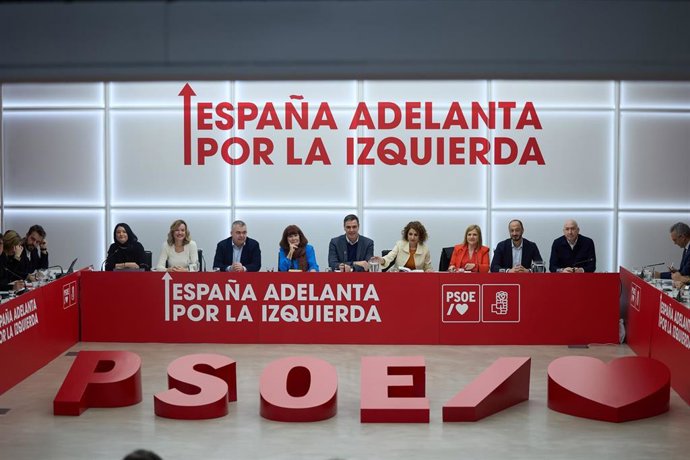 Archivo - Reunión de la Comisión Ejecutiva Federal en la sede federal del PSOE, a 27 de enero de 2025, en Madrid (España).