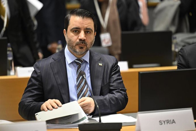 Archivo - Imagen de archivo del ministro de Exteriores de Siria, Asaad al Shaibani 