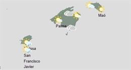 El tiempo hoy, lunes 28 de abril, en Baleares.