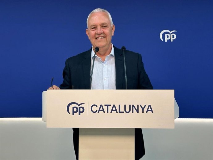 El secretario general del PP catalán, Santi Rodríguez