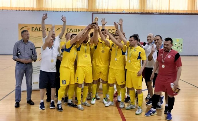 Ucrania se hace con el octavo Campeonato Internacional de Fútbol Sala Adaptado, celebrado en Andalucía.