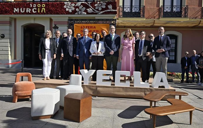 Presentación de la LXIII edición de la Feria del Mueble de Yecla en Murcia