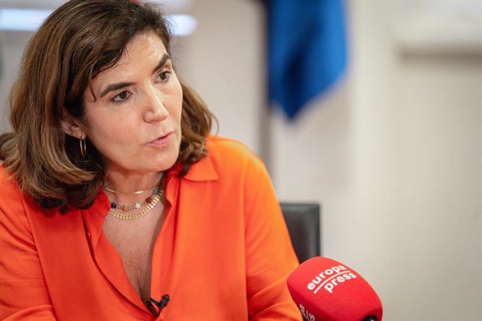 Archivo - La consejera de Empleo, Empresas y Trabajadores Autónomos de la Junta de Andalucía, Rocío Blanco, en una imagen de archivo.