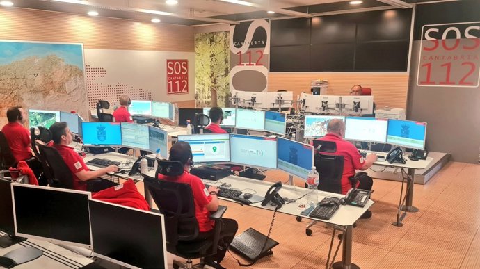 Archivo - Centro de Emergencias 112 del Gobierno de Cantabria.
