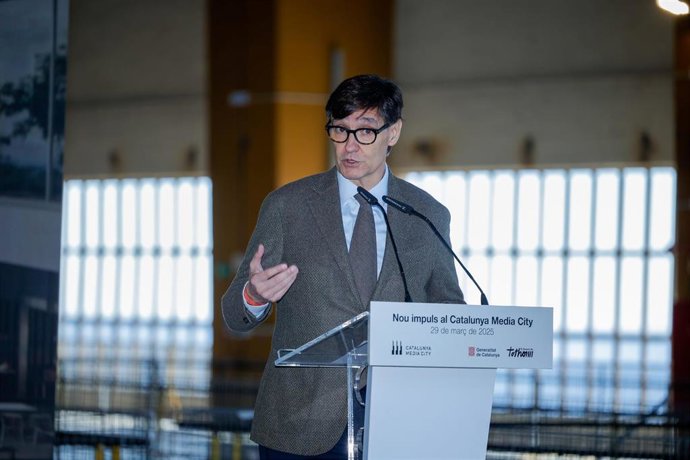 El presidente de la Generalitat de Catalunya, Salvador Illa. Archivo.