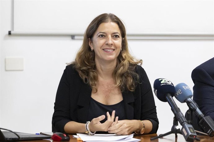 La viceconsejera de Empleo del Gobierno de Canarias, Isabel León