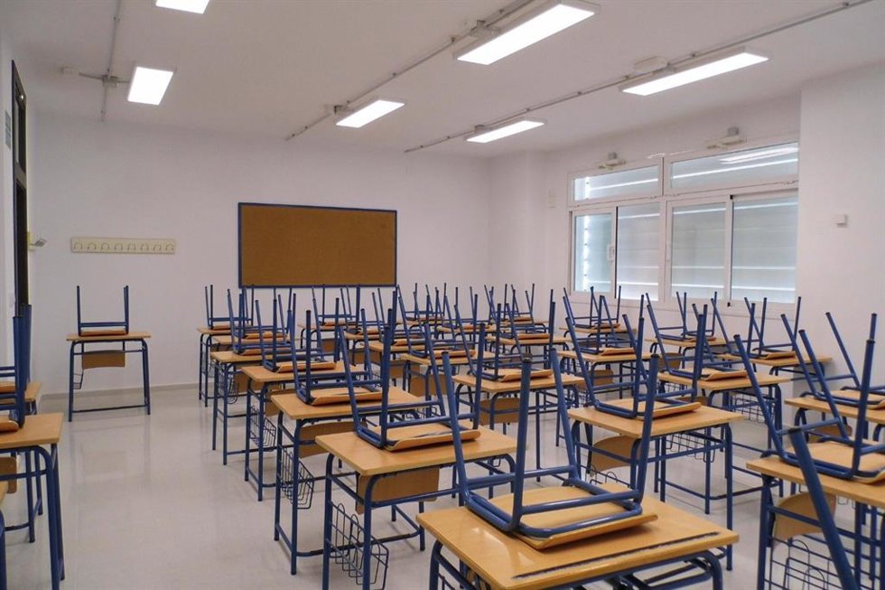 Archivo - Una clase vacía