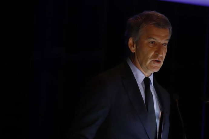 El presidente del PP, Alberto Núñez Feijóo.