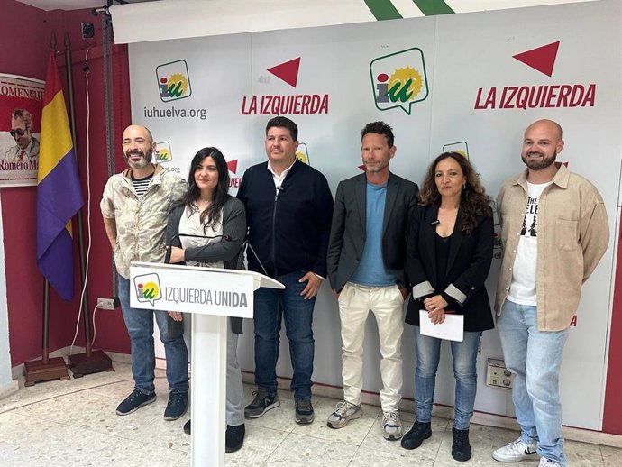 Candidatura encabezada por Marcos Toti a la coordinadora provincial de Izquierda Unida Huelva