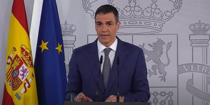 O Presidente do Governo, Pedro Sánchez