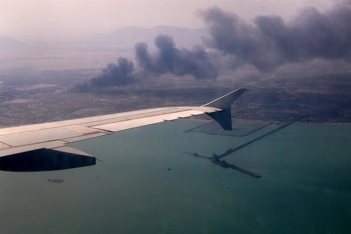 Explosión en el puerto de Bandar Abbas, Irán