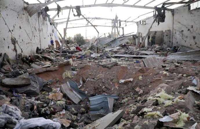 Ataque de EEUU contra un centro de detención de migrantes en Yemen