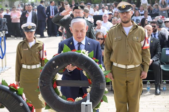 Archivo - El presidente de Israel, Benjamin Netanyahu.