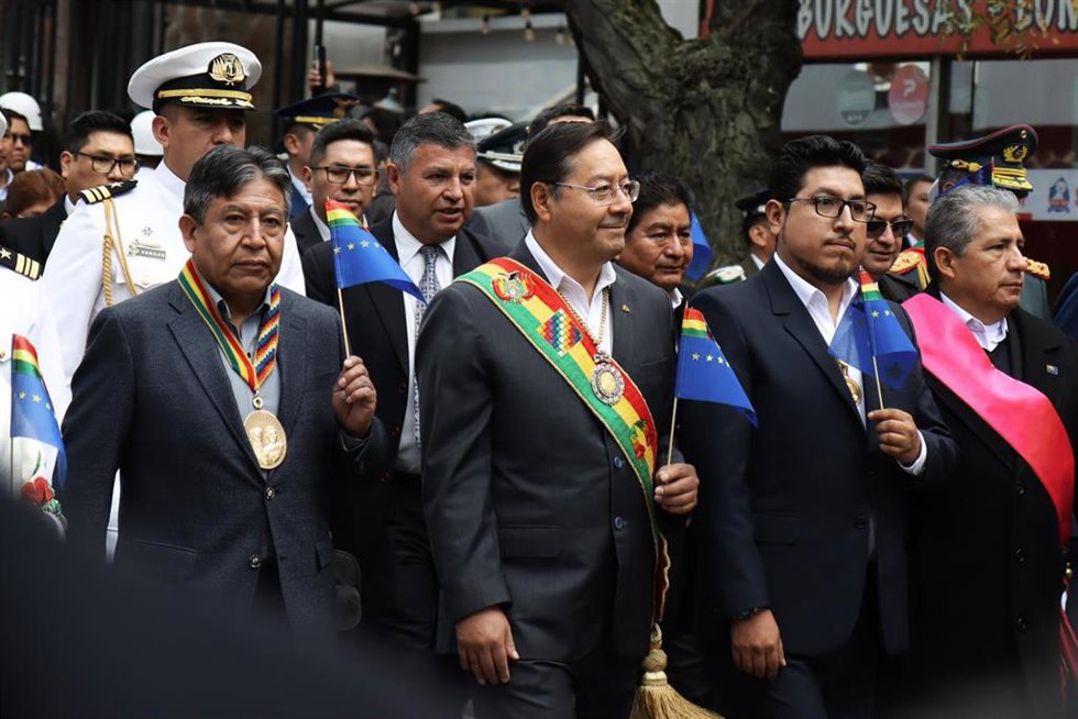 Archivo - El presidente de Bolivia, Luis Arce