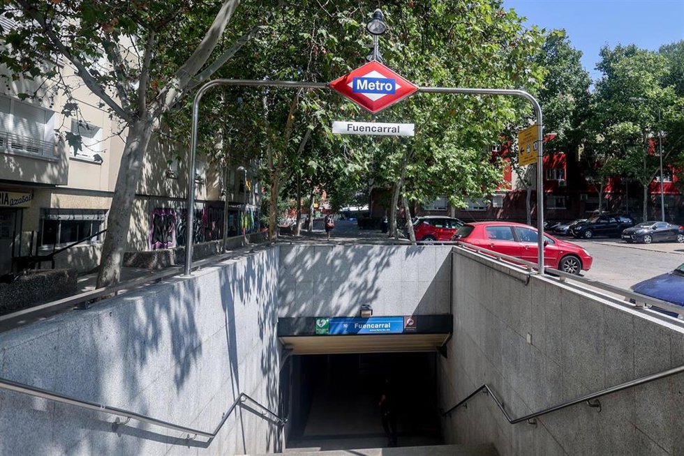 Archivo - Estación de metro de Fuencarral, durante las obras de la línea 10 de Metro entre las estaciones de Chamartín y Fuencarral, a 10 de agosto de 2024, en Madrid (España). Dichos trabajos obligarán a interrumpir del 10 al 18 de agosto el servicio e