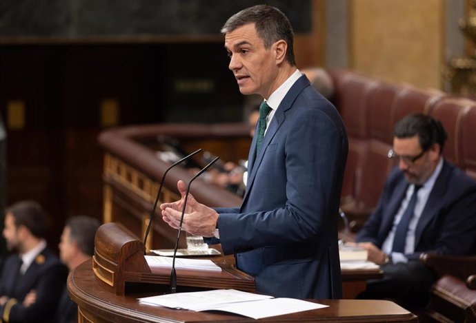 Archivo - El presidente del Gobierno, Pedro Sánchez, a 26 de marzo de 2025, en Madrid (España).