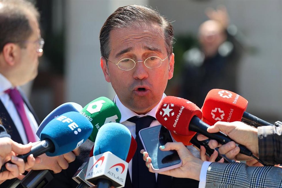 El ministro de Asuntos Exteriores, Unión Europea y Cooperación, José Manuel Albares
