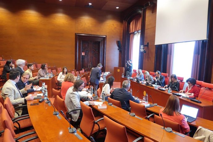 Reunión de la Junta de Portavoces del Parlament