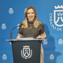 La presidenta del Cabildo de Tenerife, Rosa Dávila
