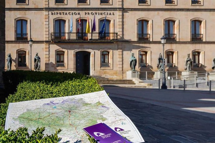 Nuevo mapa de la provincia de Soria .