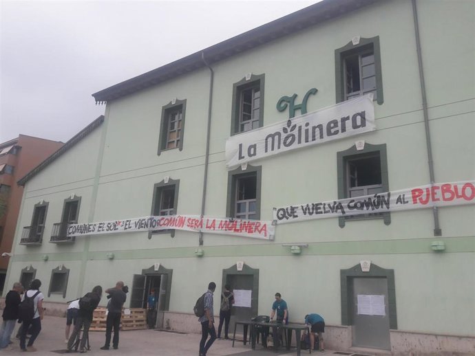 Archivo - Valladolid.- Oupación del Hotel Marqués de la Ensenada