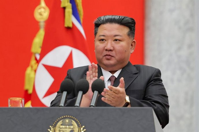 Archivo - Arquivo - Kim Jong Un, líder da Coreia do Norte