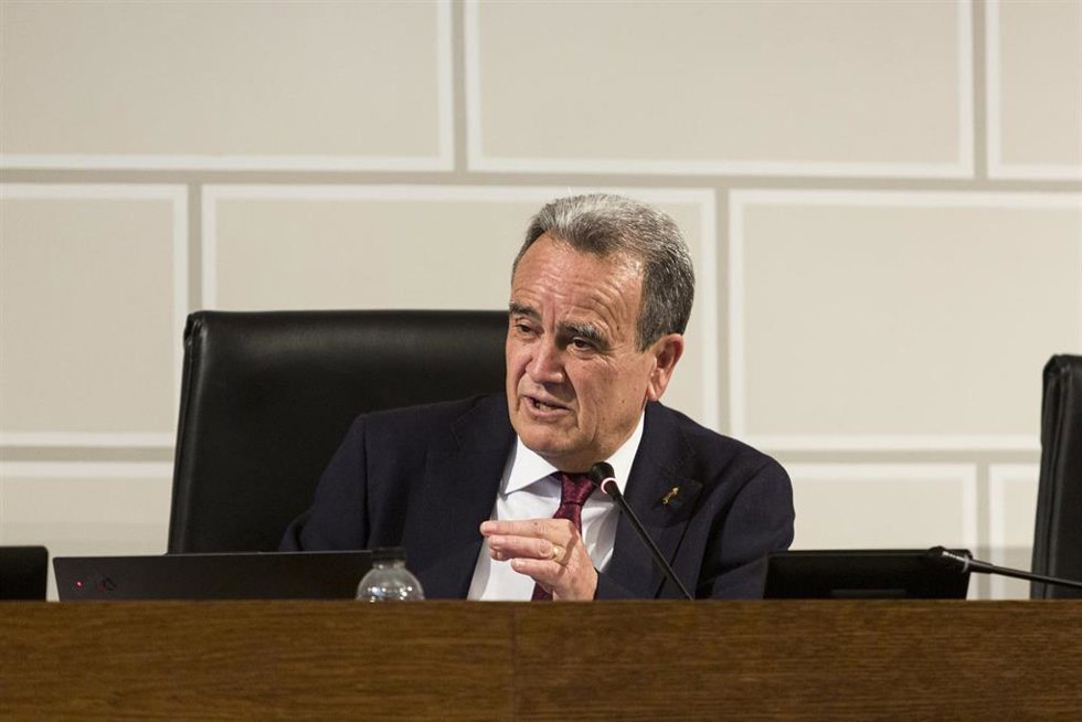 Archivo - El presidente de la DPZ y secretario general de los socialistas zaragozanos. Juan Antonio Sánchez Quero.