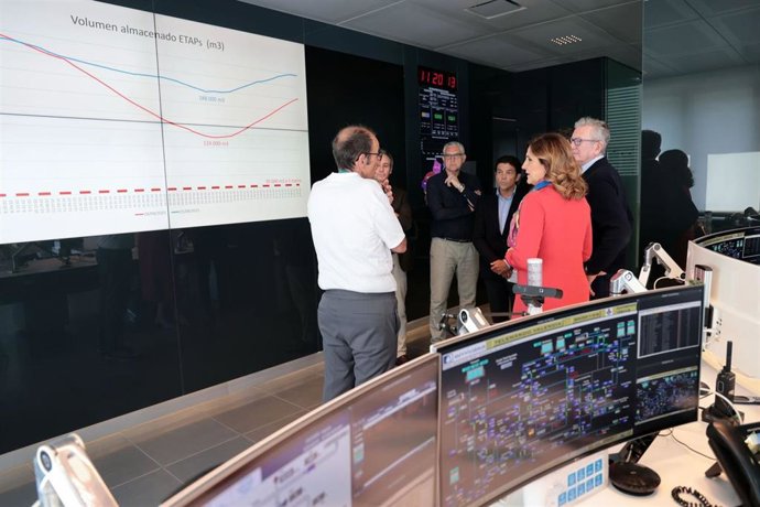 La alcaldesa de València, María José Catalá, visita Emivasa.