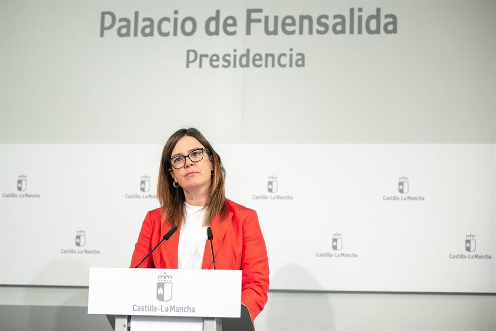 La consejera portavoz del Gobierno regional, Esther Padilla