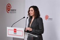 Ayuso agradece a Feijóo su labor de "comunicación permanente" con CCAA por el apagón: "Nadie más lo ha hecho"