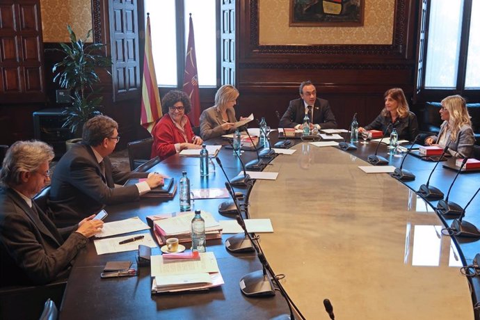 Reunión de la Mesa del Parlament