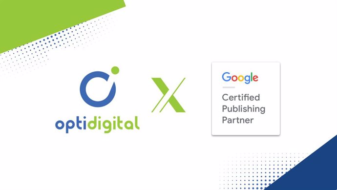 Google distingue a Opti Digital con la certificación de Google Certified Publishing Partne