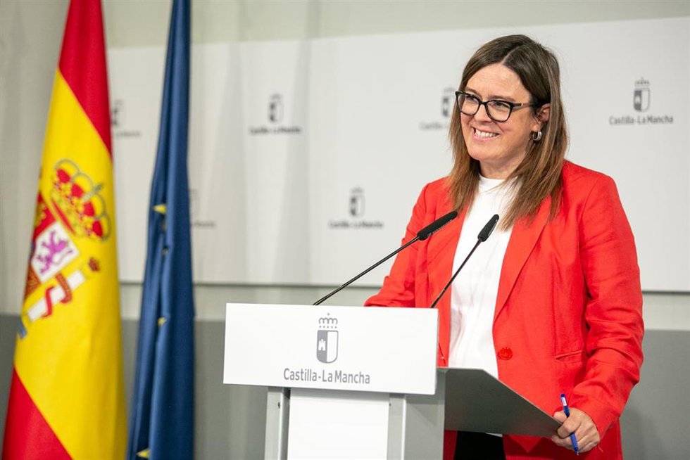 La consejera portavoz del Gobierno regional, Esther Padilla