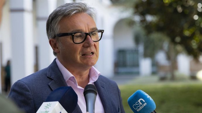 Archivo - El portavoz de Vox en Andalucía, Manuel Gavira, en una imagen de archivo.