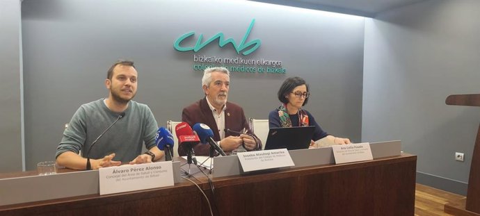 Bilboko Udaleko eta Bizkaiko Sendagileen Elkargoko oredezkariak