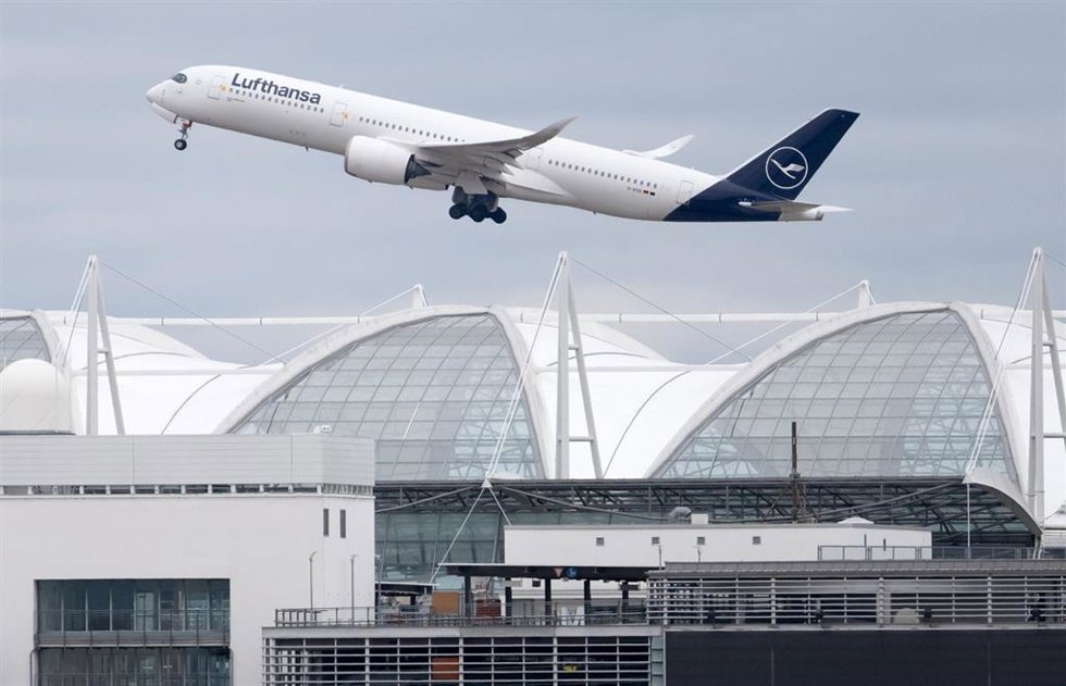 Archivo - Avión de Lufthansa. 
