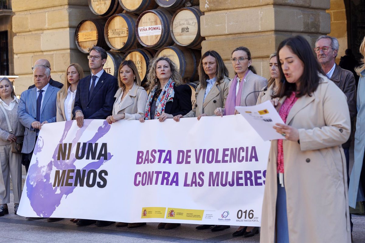Haro muestra su repulsa por el asesinato machista el viernes de una mujer de 35 años a manos de su pareja