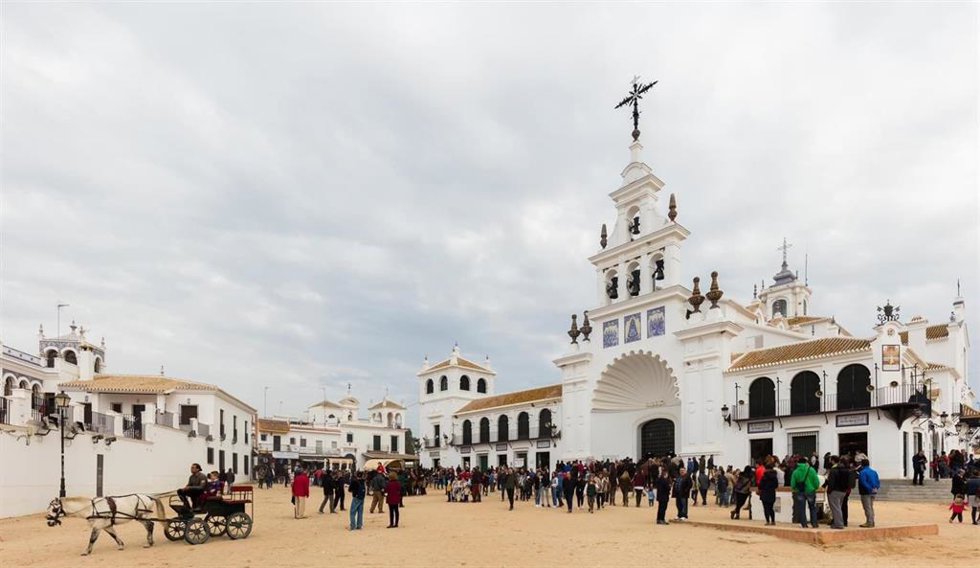 Archivo - Imagen de archivo de la Ermita de El Rocío.