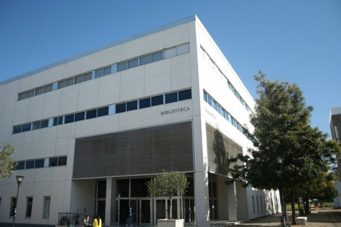 Edificio de la Biblioteca del campus de la UCA en Jerez