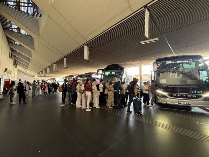 Estación de autobuses de Granada.