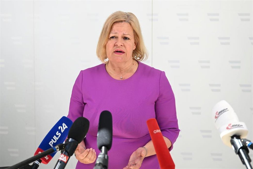 Nancy Faeser, ministra del Interior en funciones de Alemania