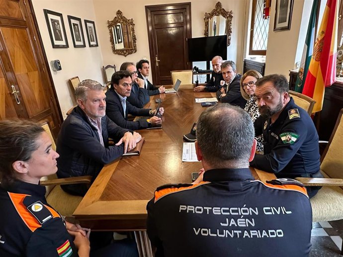 Reunión de la Junta de Portavoces del Ayuntamiento de Jaén.