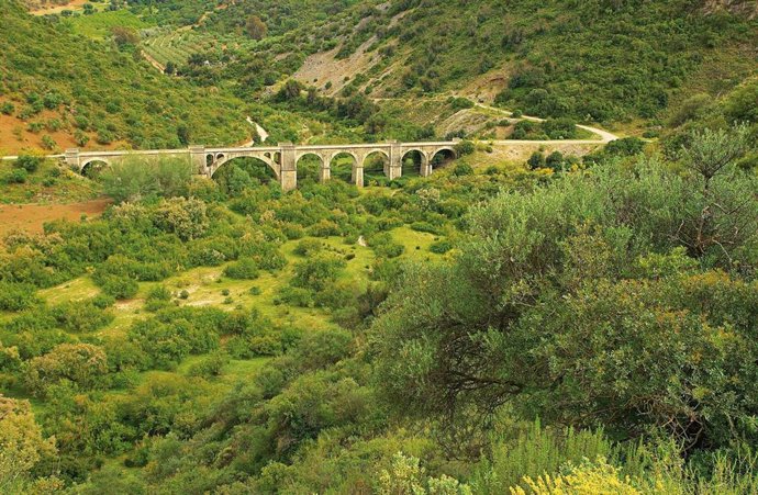 Vía Verde de la Sierra en Cádiz.