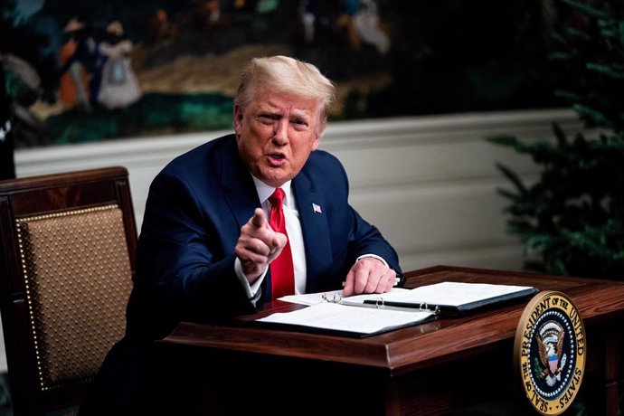 Archivo - Arquivo - Presidente dos EUA, Donald Trump.