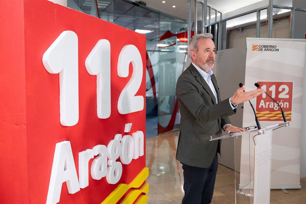 El presidente del Gobierno de Aragón, Jorge Azcón.