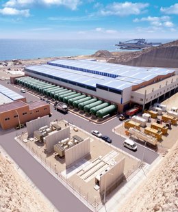 Archivo - Desaladora de Carboneras (Almería). 