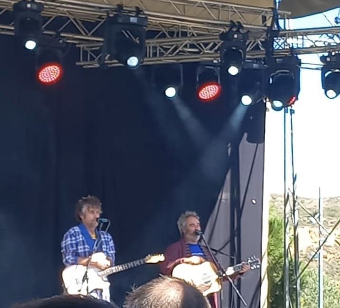 Archivo - Actuacíon de 'Los Gándules' en Espacio Peñas 2.0 de 2024