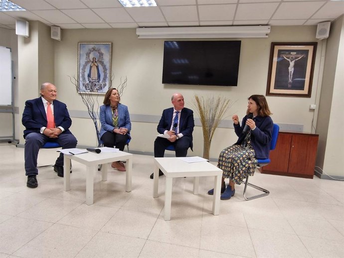 Un momento de la jornada 'Claves para la orientación familiar'.